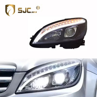 Accessoires automobiles SJC, ensemble de phares avant améliorés à LED pour Mercedes Benz Classe C W204, clignotants automobiles, 2007-2011