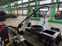 Bras robotique collaboratif industriel Huayan E10-Pro, charge utile de 10 kg, assemblage de moteur et boîte de vitesses, acier inoxydable, palettisation, distribution