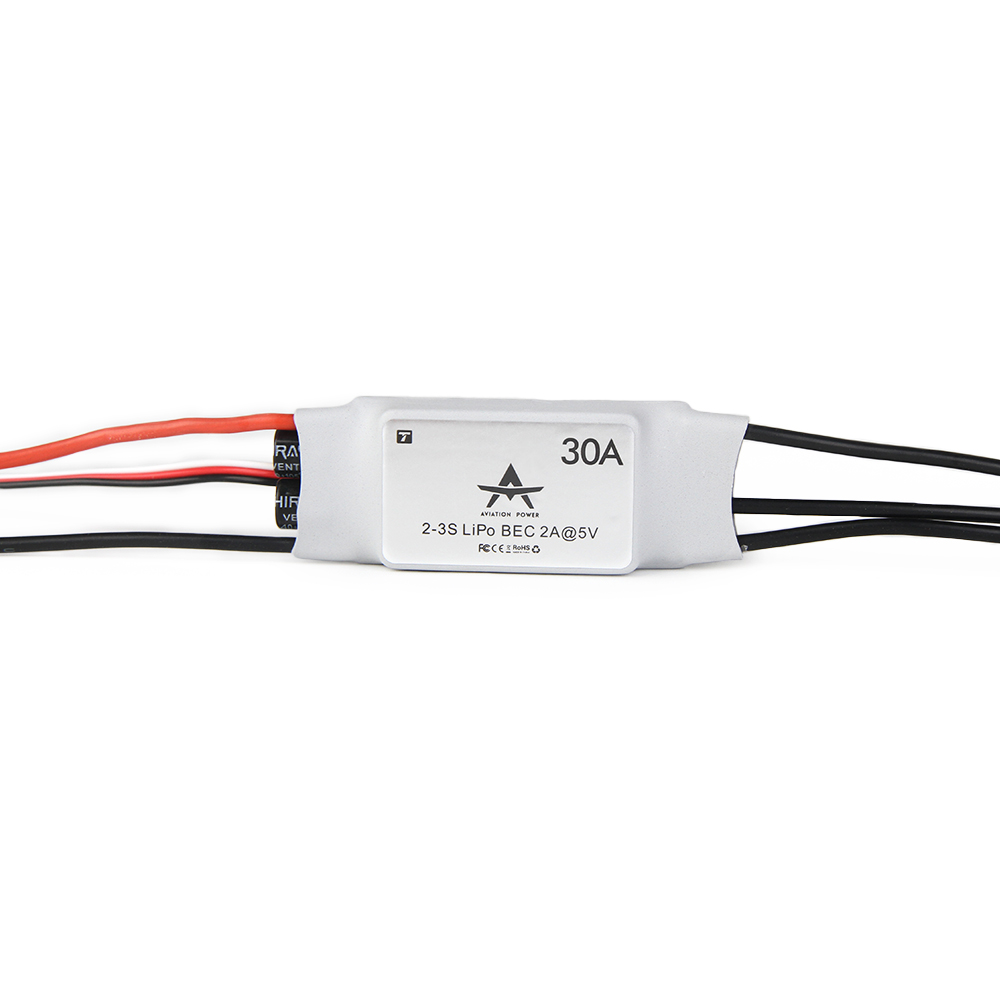 T-MOTOR ESC 30A 2-3S производитель вертолетов самолетов ESC 30A Бесщеточный Регулятор скорости для радиоуправляемых самолетов
