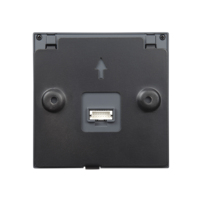 Terminal de contrôle d'accès à reconnaissance faciale avec écran tactile LCD de 2,8 pouces, machine de pointage des heures sans fil WiFi avec lecteur de cartes IC/ID