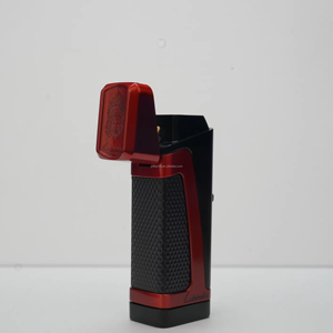 Luxury Multifunctional Cigar 3 Jets Torch <b>Lighter</b> with Three <b>Fire</b> Windproof Design Butane Fuel Durable & Portable CIgar Punch - Product Image 3