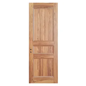 Factory Sale High Quality Interior Oak Solid Teak Wood Door For Room