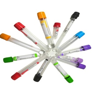 Tubo de Recolección de Sangre al Vacío de Plástico PET con EDTA K2 K3 para Uso en Laboratorios y Hospitales - Product Image 3