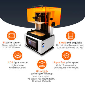 Digitale laboratorio dentale Slm 3D stampante metallo a basso prezzo dentale stampante 3D per allineatori riempimento dentale - Product Image 6