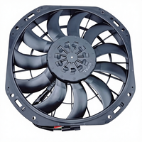 Ventilateur axial sans balais SPAL 12V VA164A-ABL1002HT/R-124A adapté à la modification des véhicules tout-terrain et des voitures particulières