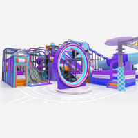 Fabricant d'équipements de jeux intérieurs sur mesure pour parcs d'attractions pour enfants, équipement de jeux souples en ABS et métal pour centres commerciaux
