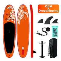 FUNWATER Dropshipping OEM Planche de surf gonflable, planche à pagaie, pompe, planche de surf, vente en gros, bodyboard gonflable, supboard, Moe Grip fanatics