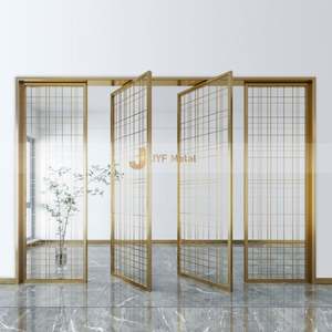 Divisor de Acero Inoxidable, Biombo Metálico, Pantalla Metálica, Logotipo OEM Personalizado, Precio de Fábrica - Product Image 1