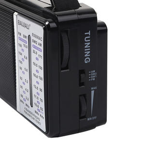 Portable AM FM SW Multiband Radio Receiver Rechargeable Battery <b>USB</b> MP3 Player Loud <b>Speaker</b> Retro Design Outdoor Indoor Use - Product Image 6