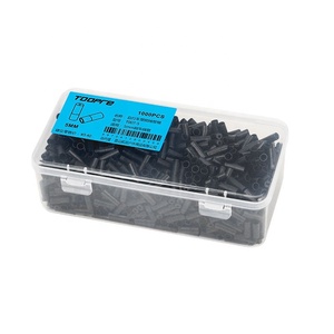 מפעל זול 1000 יח'\קופסא פלסטיק 4/5mm אופניים בלם אוניברסלי הילוכים כבל דיור כובע Shift/בלם כבל חוט קצה כובע בסוף - Product Image 1