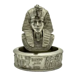 Египетский домашний декор мифологическая пепельница с логотипом на заказ Древние египетские статуи Анубиса