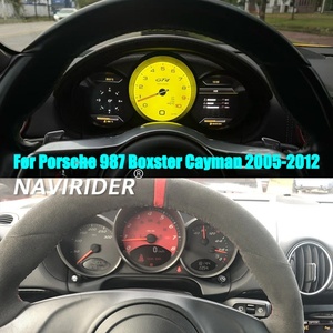 แผงหน้าปัดดิจิตอล Navirider IPS LCD สำหรับ Porsche 987 Boxster Cayman ปี 2004-2011 มาตรวัดความเร็วระบบ Linux - Product Image 3