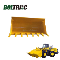 Suku Cadang Wheel Loader Pabrikan, Bucket Pertambangan Kapasitas 3 m³ 3.92 Kubik Yard untuk SDLG L958H/L968H/F