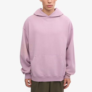 Sudadera con capucha de algodón de gran tamaño de alta calidad para hombres y mujeres, suéter personalizado a granel, ropa de calle de peso pesado Unisex, sudaderas con estampado de logotipo - Product Image 4