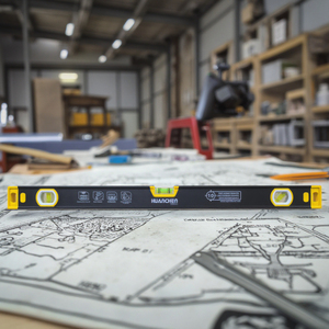 Độ Chính Xác Cao 60Cm Hợp Kim Nhôm Công Nghiệp Cấp Độ Tinh Thần Bong Bóng Chuyên Nghiệp Hộp Đo Mức Độ Tinh Thần Cấp - Product Image 3