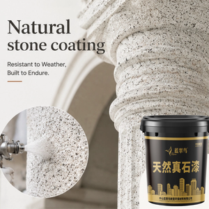Pintura <span class=keywords><strong>para</strong></span> Exteriores de Piedra Real con Resistencia a la Intemperie <span class=keywords><strong>para</strong></span> Acabado de Paredes de Patio y Terrazas - Product Image 1