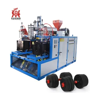 Machine de fabrication de jerrycan en plastique 1l 2l 3l 5 l Machine de moulage par soufflage de bouteilles en plastique PE-HD 5 litres