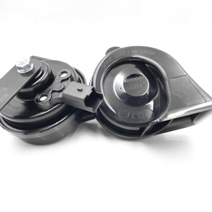 Wenle AHN178 fiable ABS fer noir 80mm 12V 105-118dB escargot bas ton Auto klaxon pour nouveau PG - Product Image 3