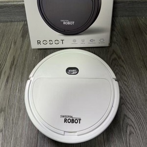 3-in-1 Automatic Portable Home Floor Robotic Vacuum Cleaner USB Rechargeable Wet <b>Dry</b> Three-in-one Sweeping Machine Automatic Pet - Product Image 4