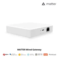 Protocole Matter Smart Home Zigbee 3.0 et passerelle Wi-Fi App passerelle filaire à distance passerelle intelligente OLED Android App contrôle barre de batterie