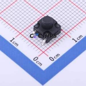 TSG002A06518A Tactile Switch SMD Switch Round Button 1.8N Vertical Mount 6.15mm - Product Image 1