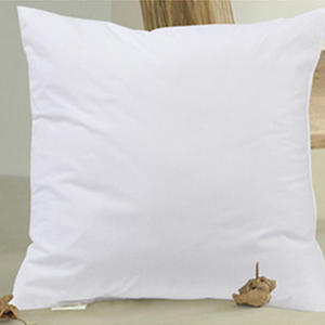 Duoxiang Home Textiles - Cojín Cuadrado Blanco Puro, Relleno 100% Fibra Sintética, Transpirable, para Exteriores, 400160 - Product Image 3