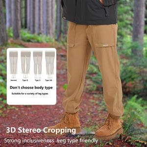 Ingrosso <span class=keywords><strong>pantaloni</strong></span> Anti-tempesta da uomo primavera autunno sport per il tempo libero <span class=keywords><strong>pantaloni</strong></span> da trekking spessi antivegetativi antivegetativi - Product Image 5