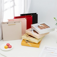 Boîte de papier d'emballage de chocolat de luxe de nouveau design de logo personnalisé pour cadeau bonbons dessert doux faveurs de mariage truffe