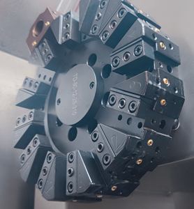 מכונת ספינינג מתכת CNC מכונת מחרטת cnc אוטומטית מסוג צריח מכונת כיווץ צינור הידראולי מכונת cnc עם מזין בר - Product Image 5