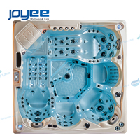 JOYEE-Spa extérieur pour 5 personnes, design européen, grands bains à remous acryliques américains, Balboa, 172 pièces