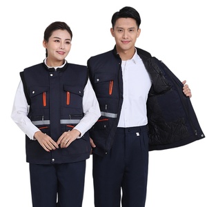 <span class=keywords><strong>Abbigliamento</strong></span> <span class=keywords><strong>da</strong></span> <span class=keywords><strong>Lavoro</strong></span> in <span class=keywords><strong>Cotone</strong></span> Caldo Oversize per Inverno/Autunno, Protezione per Lavoratori nei Cantieri - Product Image 1