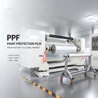 Film de protection de peinture (PPF) Runsen noir brillant en TPU de haute qualité 1,52*15m, anti-rayures, pour covering automobile - Prix de gros