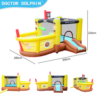 Château gonflable personnalisé OEM ODM avec logo, vente en gros, piscine à balles, tissu Oxford à double couture, pour jardin