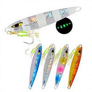 Señuelo de Pesca Palmer de 30g para Lanzamiento desde la Orilla, Luminoso, de Acción Lenta, para Agua Salada, con Anzuelo Giratorio Impreso - Product Image 4