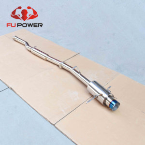 Sistema de Escape Catback de Acero Inoxidable para <span class=keywords><strong>Subaru</strong></span> <span class=keywords><strong>Impreza</strong></span> Sti <span class=keywords><strong>2004</strong></span>, Tubo de Silenciador Único - Product Image 1