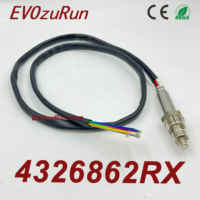 Sonde de capteur NOx 4326862RX 4326862 5WK96751C pour moteur Cummins ISB 6.7L QSB 6.7L 24V, pièce de rechange 2872945 2897309 4326470