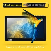 NOUVEAU Lecteur multimédia Android WiFi avec écran tactile, téléchargement d'applications, lecture de jeux et de vidéos, grand écran 5,0 pouces, lecture d'e-books, processeur 8 cœurs, stockage 256 Go