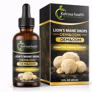 Complément Cérébral Végétalien aux Gouttes de Champignons pour la Mémoire et la Concentration – Extrait de Crinière de <span class=keywords><strong>Lion</strong></span> en Gouttes - Product Image 1