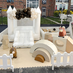 Terrain <span class=keywords><strong>de</strong></span> jeu intérieur personnalisé Jeu souple Enfants Couleur beige et neutre Location d'équipement Terrain <span class=keywords><strong>de</strong></span> jeu souple pour bébé - Product Image 1