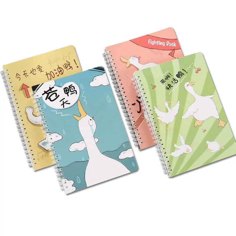 Smart A4 Kawaii Spiral Notebook Papier Süße Anime Notebooks