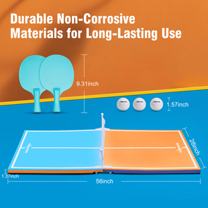 <span class=keywords><strong>Table</strong></span> <span class=keywords><strong>de</strong></span> <span class=keywords><strong>ping</strong></span>-<span class=keywords><strong>pong</strong></span> flottante en EVA pour l'eau, essentielle pour les loisirs aquatiques, ensemble <span class=keywords><strong>de</strong></span> jeu <span class=keywords><strong>de</strong></span> tennis <span class=keywords><strong>de</strong></span> <span class=keywords><strong>table</strong></span> portable pour adultes et enfants - Product Image 3