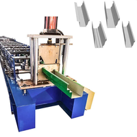 Machine de formage à froid de profilés de gouttières de toit automatiques en acier inoxydable sur mesure