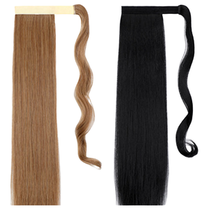 Tóc giả đuôi ngựa nối dài, kiểu thẳng, chất liệu tổng hợp - Product Image 5