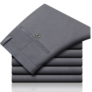 Chinos style sport décontracté intelligent printemps/automne pantalons décontractés pour hommes pantalons décontractés pour hommes d'affaires coupe ajustée - Product Image 5