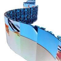 Pantalla LED Ultrafina de Alquiler para Interiores, P1.953 P2.6 P2.9 P3.91, Cubo de 45 Grados, Pantalla LED a Todo Color para Escenarios, Video Wall para Esquinas