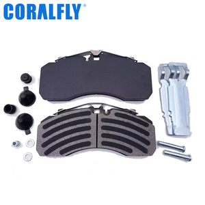 Pièces de rechange pour camions lourds OEM ODM Plaquettes de frein WVA29253 29253 002420222010 pour MERCEDES-BENZ - Product Image 1
