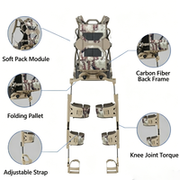 Exosquelette de mobilité robuste et ergonomique : Solution de soulagement de la pression sur les jambes pour les missions tactiques et la randonnée (Exosquelette robotique)