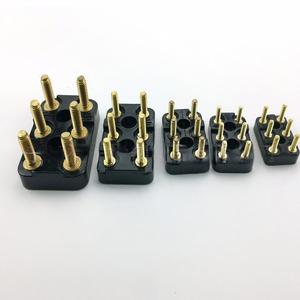 Bloque de terminales de Motor de prueba <span class=keywords><strong>BMC</strong></span> SMC de alta temperatura de distribución de energía de 6 pines 41*25mm 82*52mm - Product Image 2