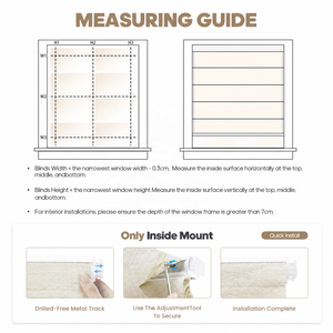No Drill Electric Automatic Smart Remote Control Curtain Blackout Motorized Roller Roman <strong>Shades</strong> Blinds for <strong>Window</strong> Home <strong>Office</strong> - Product Image 6