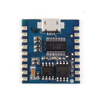 Módulo de audio de 2 "mini reproductor de MP3 IO disparador USB descarga Flash Módulo de voz